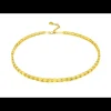 DAGO - Collana Girocollo Tennis Giallo