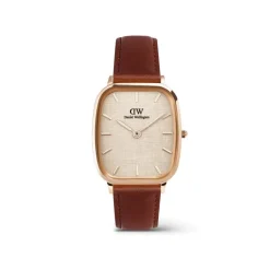 Daniel Wellington - Orologio Marlon St Mawes Linen Rose Gold