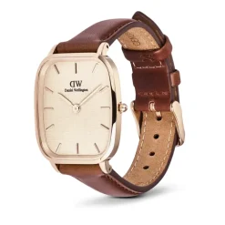 Daniel Wellington - Orologio Marlon St Mawes Linen Rose Gold