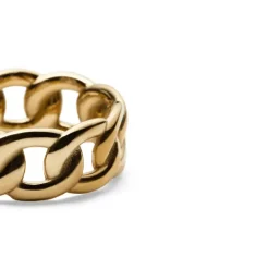 Daniel Wellington - Anello Chunky Chain Gold