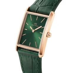Daniel Wellington - OROLOGIO BOUND CROCODILE EMERALD SUNRAY ROSE GOLD