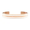 Daniel Wellington Classic Bracelet Satin White RG Medium
