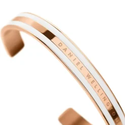 Daniel Wellington Classic Bracelet Satin White RG Medium