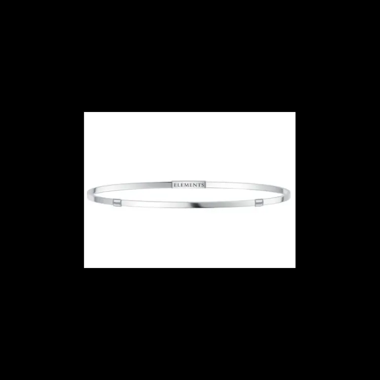 Elements - bracciale Argento bianco misura s