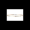 ELEMENTS - Bracciale argento rosa misura S