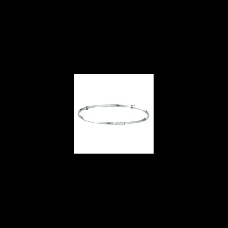 Elements - bracciale Argento bianco misura s