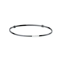 Elements Bracciale argento gun misura m