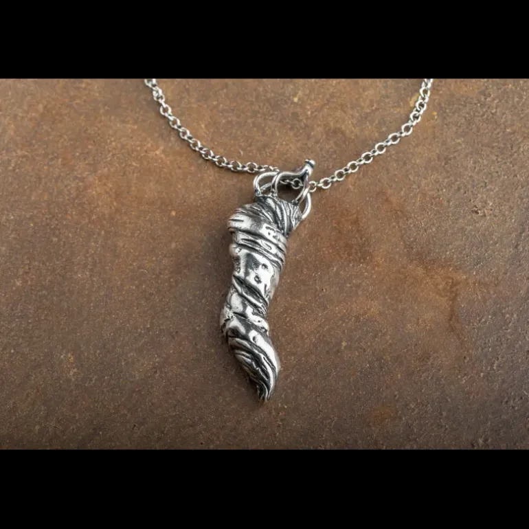 ERES DESIGN - Collana con ciondolo Corno