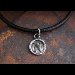 ERES DESIGN - Collana con ciondolo Scudetto N