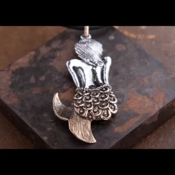 ERES DESIGN - Collana con Ciondolo Partenope bicolor