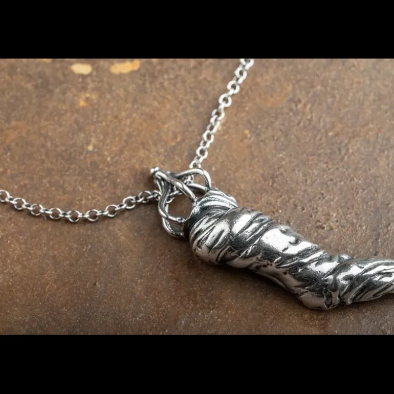 ERES DESIGN - Collana con ciondolo Corno