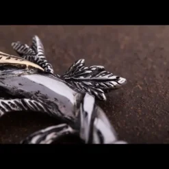 ERES DESIGN - Collana con Ciondolo Asso di Bastoni