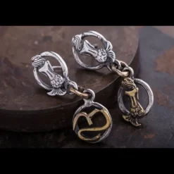 ERES DESIGN - Orecchini Partenope pendenti