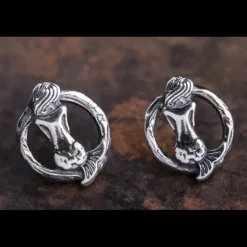 ERES DESIGN - Orecchini Toppetta Partenope argento