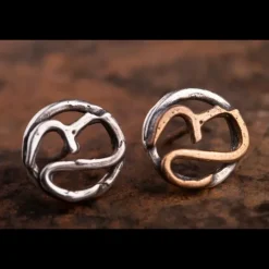 ERES DESIGN - Orecchini Toppetta Filo Vesuvio misti