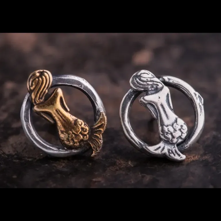 ERES DESIGN - Orecchini Toppetta Partenope misti