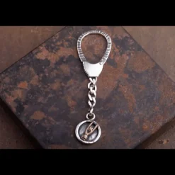 ERES DESIGN - Portachiavi con Ciondolo Corna