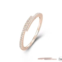 Evideence - Anello zirconi