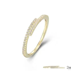 Evideence - Anello zirconi