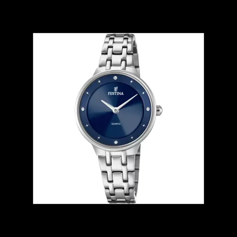 FESTINA - OROLOGIO BLU CINTURINO IN ACCIAIO, DONNA