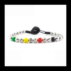 Gerba - Bracciale Silver Square 04