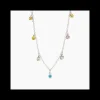 2jewels - Collana Girocollo in acciaio 316L cristalli