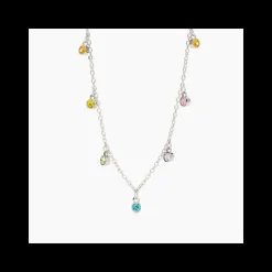 2jewels - Collana Girocollo in acciaio 316L cristalli