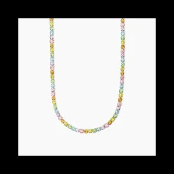 2jewels - Collana Girocollo in acciaio 316L cristalli
