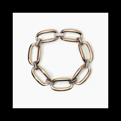 2Jewels - Bracciale in acciaio 316L PVD rosé cristalli