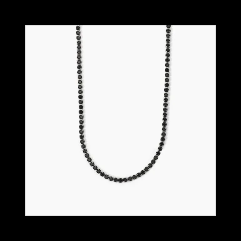 2jewels - Collana uomo in acciaio 316L Cristalli