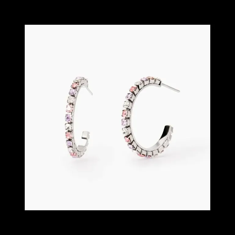 2Jewels - Orecchini in acciaio 316L cristalli