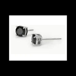 2Jewels - Orecchini in acciaio 316L zirconi uomo