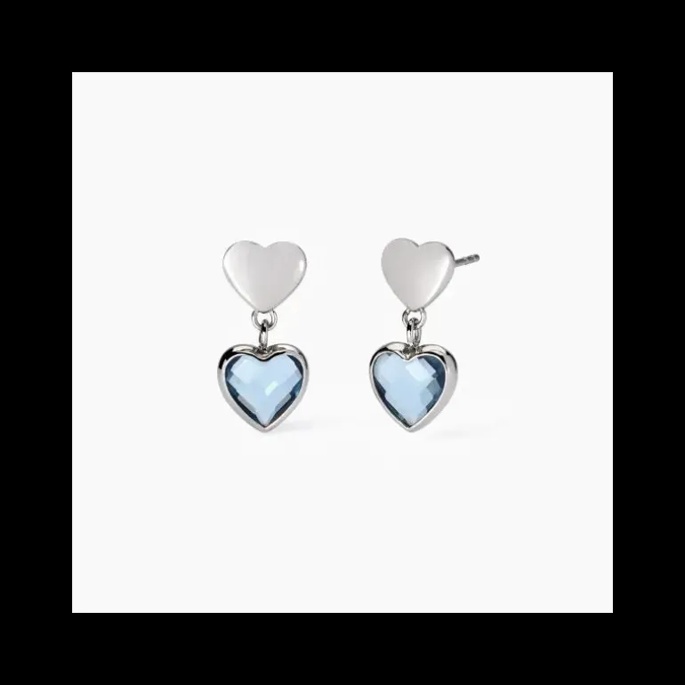 2Jewels - Orecchini in acciaio 316L vetro