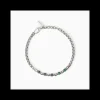 2Jewels - Bracciale in acciaio 316L malachite sintetica
