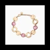 2Jewels - Bracciale in acciaio 316L PVD rosé vetro madreperla