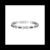 2JEWELS - BRACCIALE IN ACCIAIO CON ZIRCONI NERI