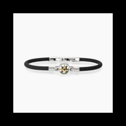 2Jewels - Bracciale in acciaio 316L PVD giallo gunm sil cris