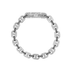 2JEWELS - Bracciale in acciaio con maglie ovali