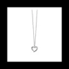 2JEWELS - COLLANA IN ACCIAIO CON CIONDOLO CUORE E CRISTALLI