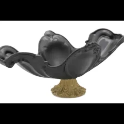 Jordan Interiors Alzata Barocca Grande Nero Matt