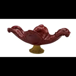 Jordan Interiors Centro tavola Alzata Barocca Grande Bordeaux