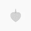 Kidult - Pendente cuore con cristalli bianchi CUORE | BUSSOLA