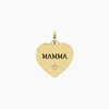 Kidult - PENDENTE dorato con scritta mamma Mamma | felicità