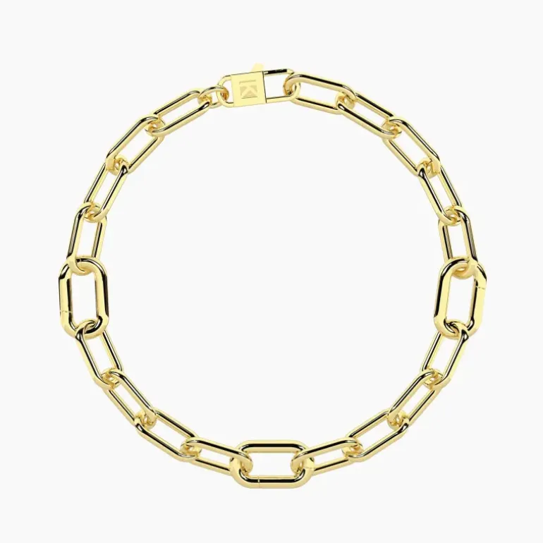 Kidult - Bracciale dorato con catena allungata BON TON