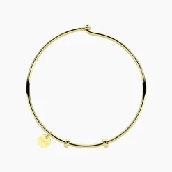 Kidult - Bracciale dorato Hula-hoop