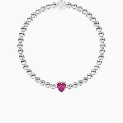 Kidult - Bracciale elastico con tormalina sintetica