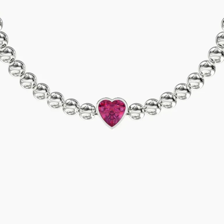 Kidult - Bracciale elastico con tormalina sintetica