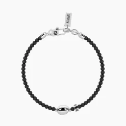 Kidult - Bracciale per papà regolabile in acciao e gunmetal PAPÀ | UNICITÀ