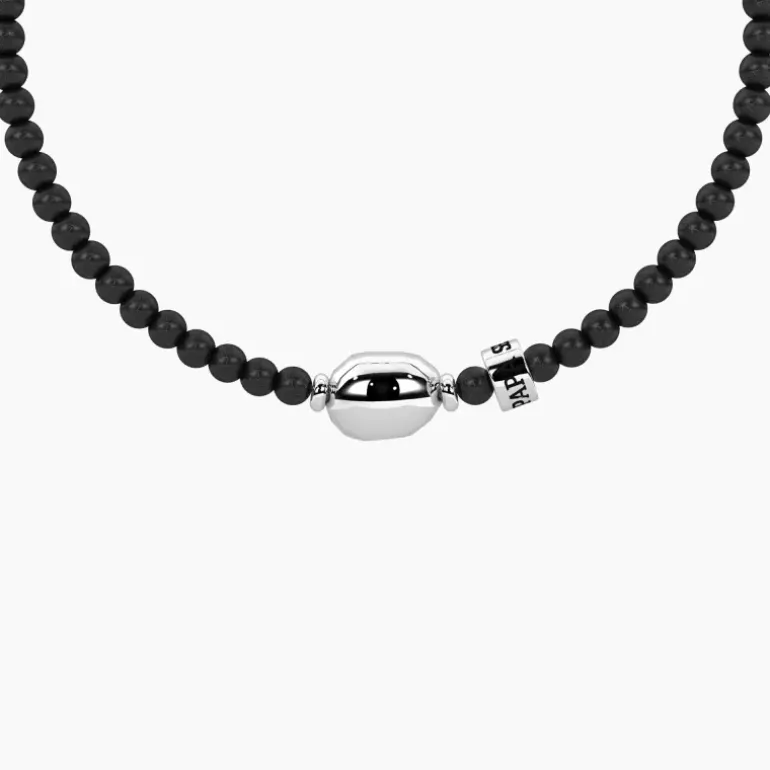 Kidult - Bracciale per papà regolabile in acciao e gunmetal PAPÀ | UNICITÀ