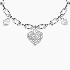 Kidult - Bracciale regolabile con ciondolo cuore